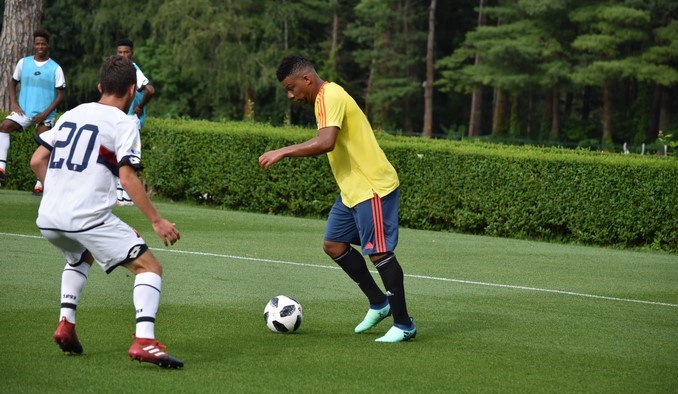 Así se lesionó Fabra, no tuvo nada que ver Ospina 1 Entrenamiento Seleccion Colombia de Mayores 4 fabra