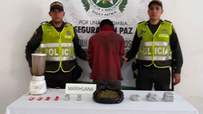 FOTOS: Éxtasis, marihuana, bazuco incautado y tres capturados dejaron procedimientos en el Valle de Aburrá 4 Estupefacientes_3