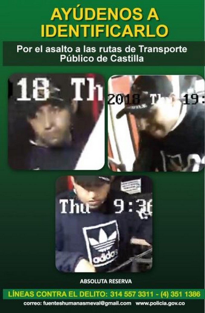 FOTOS: Autoridades dieron a conocer a tres sindicados de extorsionar buses de la Comuna 5, Castilla 5 Extorsionista_Buses_1