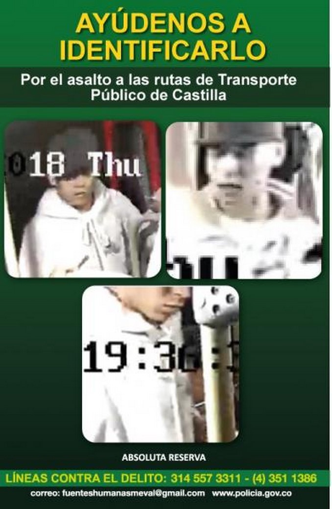 FOTOS: Autoridades dieron a conocer a tres sindicados de extorsionar buses de la Comuna 5, Castilla 3 Extorsionista_buses_3