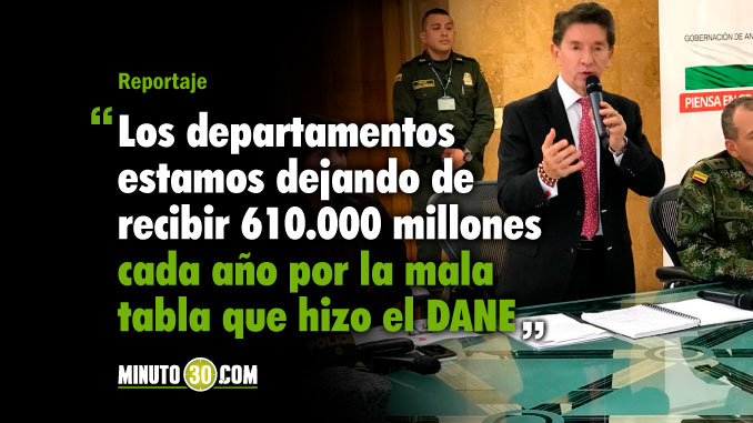 Gobernación de Antioquia demandará al DANE por decisión de impuestos de ventas de licor 1 Gobernacion de Antioquia demandara al DANE por impuestos de ventas de licor