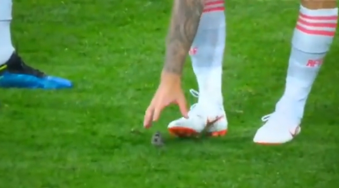 Video: Isco fue el salvador de un pequeño pajarito en pleno partido entre España e Irán