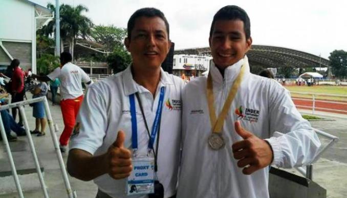 El atleta paralímpico santandereano Juan Camilo Noriega