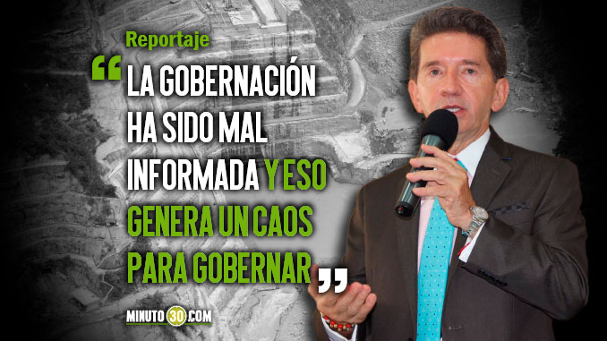 “La obra técnicamente la salvan los ingenieros y los constructores “ gobernador de Antioquia sobre situación de Hidroituango