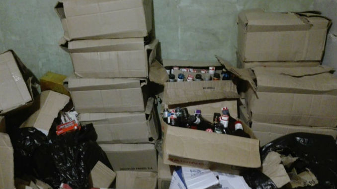 VIDEO y FOTOS: Megaoperativo en contra del licor ilegal se ejecutó en el Centro de la ciudad 5 Licor_Adulterado_Contrabando_1