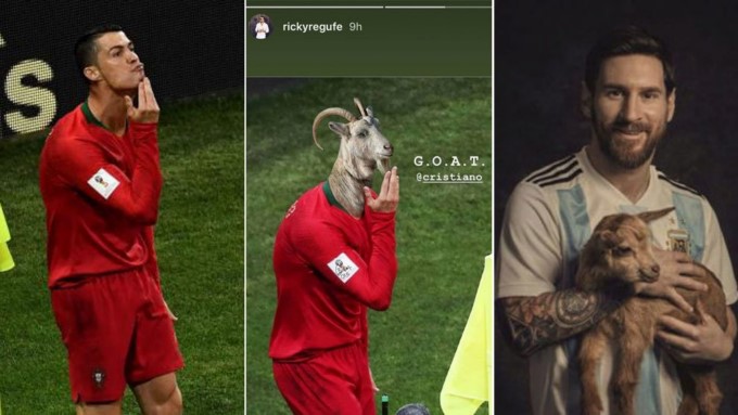 ¿La celebración de Cristiano venía con cuenta de cobro para Messi?