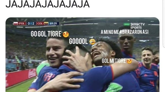 La alegría que dejó la Selección Colombia contada en memes