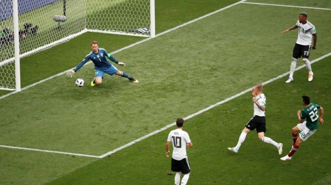 VIDEO: Con gol de Hirving Lozano, México se va al descanso con ventaja sobre Alemania