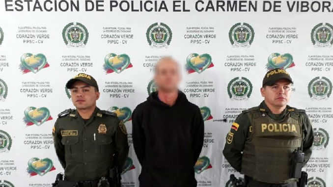 capturado Abejorral
