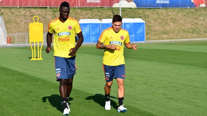 EN FOTOS: La Selección Colombia se alista para enfrenta a los ingleses