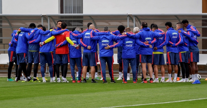 James Rodríguez sufrió una fatiga muscular pero llegará sin problemas al debut