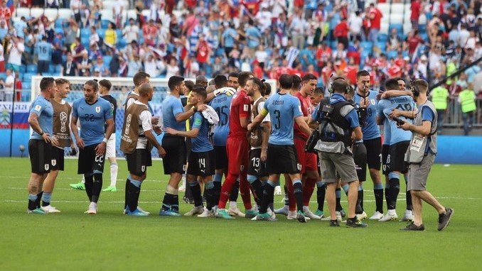 Con Uruguay al frente, así se cerró la tabla del grupo A
