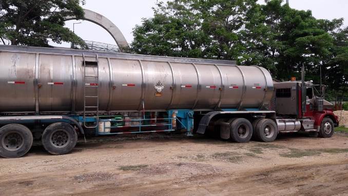 Incautadas 17 toneladas de ácido sulfúrico en Cartagena