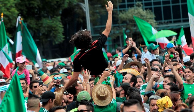 Empañada la celebración de histórico triunfo de México por grito de sus hinchas
