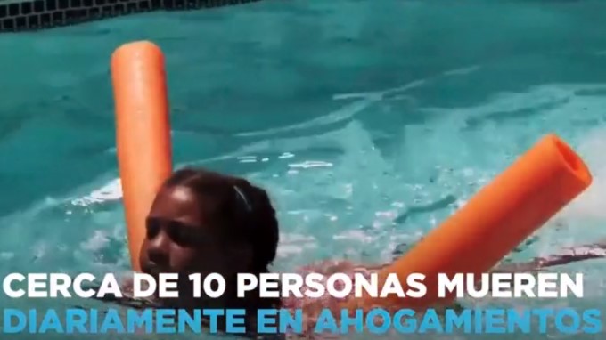 EN VIDEO: ¡Ojo! con la seguridad de los niños en la piscina