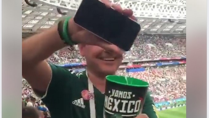 No solo es ‘guaro’, también tequila: colombianos no son los únicos en ir a Rusia y meter licor en estadio
