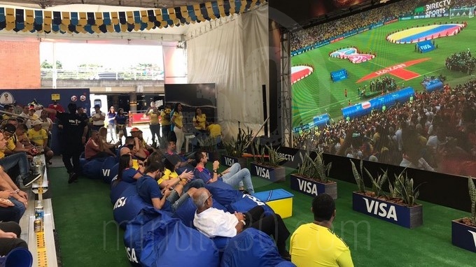 FOTOS Y VIDEOS: La fiebre tricolor se tomó el Éxito de El Poblado