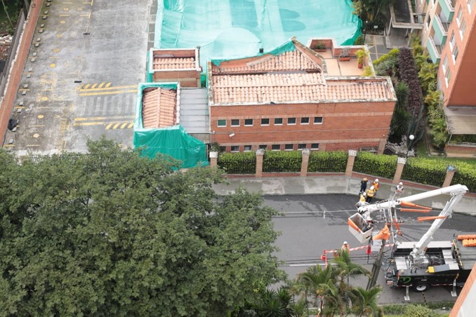 Los instantes del derribamiento del Bernavento