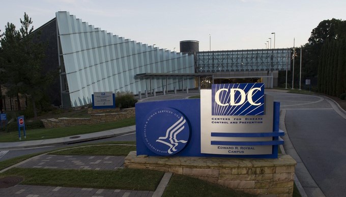 Imagen de archivo de la entrada a los centros para el Control y Prevención de Enfermedades (CDC). EFE/Archivo