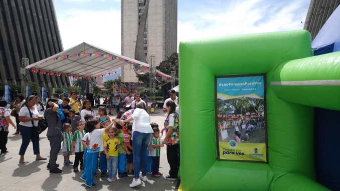 Diez parques en Medellín estarán de película durante las vacaciones escolares