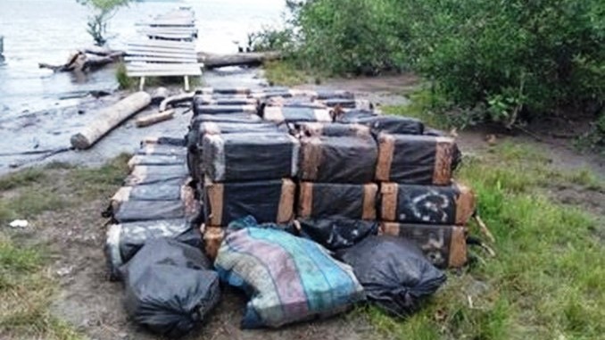 Incautadas dos toneladas de cocaína que le pertenecían a la organización de alias 'Guacho'