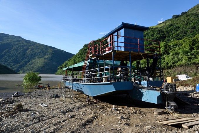 Hidroituango: Concluyeron las pruebas técnicas del ferri que transportará personas, carga y vehículos