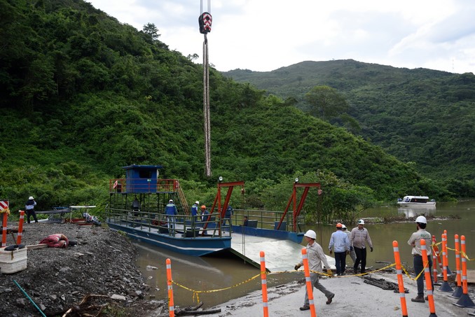 Hidroituango: Concluyeron las pruebas técnicas del ferri que transportará personas, carga y vehículos