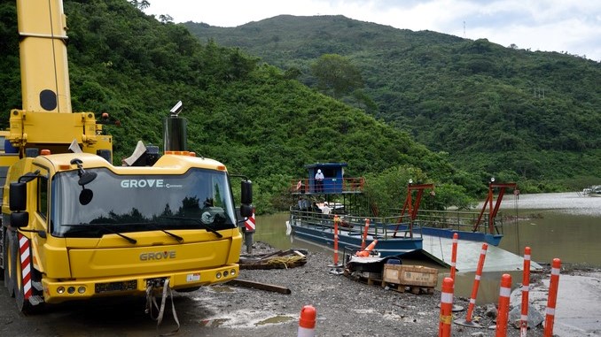 Hidroituango: Concluyeron las pruebas técnicas del ferri que transportará personas, carga y vehículos