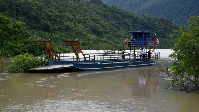 Hidroituango: Concluyeron las pruebas técnicas del ferri que transportará personas, carga y vehículos