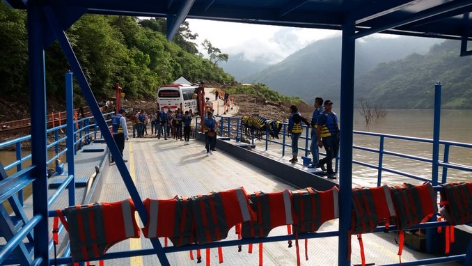 El ferri en Hidroituango ya está prestando servicio a la comunidad