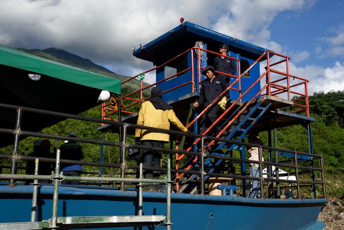 Hidroituango: Concluyeron las pruebas técnicas del ferri que transportará personas, carga y vehículos