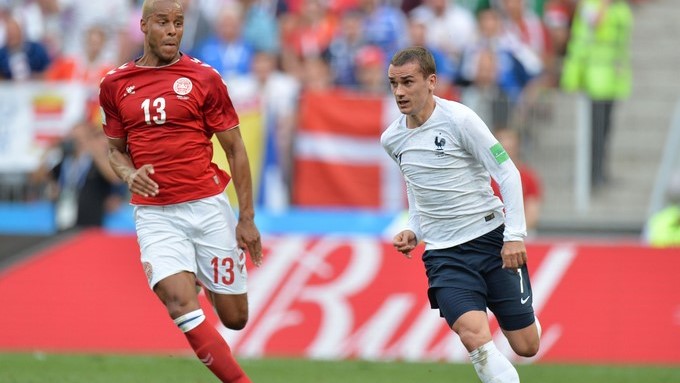 0-0: Francia y Dinamarca hacen el 1-2 del grupo C
