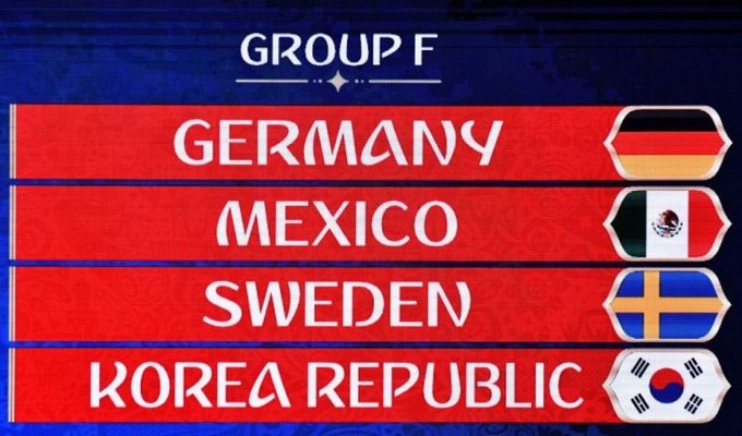1 a 1: las selecciones que componen el grupo F del Mundial Rusia 2018