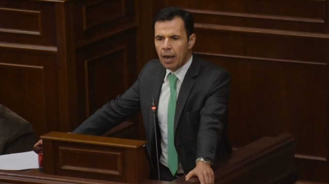 El ministro del Interior, Guillermo Rivera