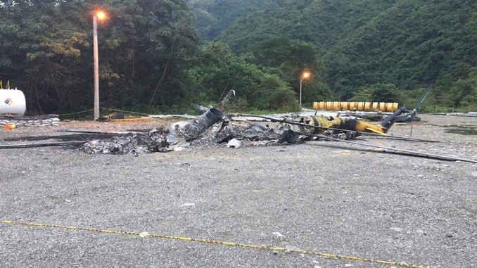 Ejército confirmó acción terrorista contra helicóptero en Toledo. Responsables serían disidencias de las Farc