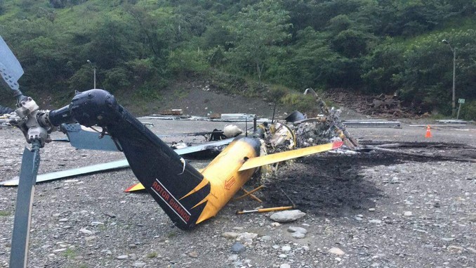 Ejército confirmó acción terrorista contra helicóptero en Toledo. Responsables serían disidencias de las Farc