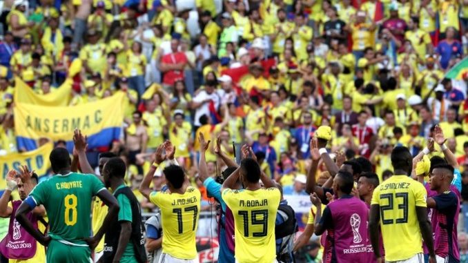 Group H Senegal vs Colombia
