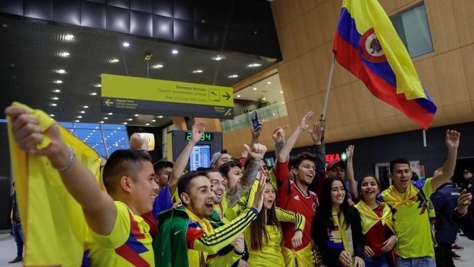 Colombia llega a Kazán a una semana del debut 3 llegada colombia a rusia 1 Copiar