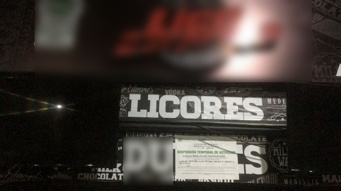 Varios locales clausurados en Medellín por malas condiciones higiénicas y otros por comercializar licor de contrabando