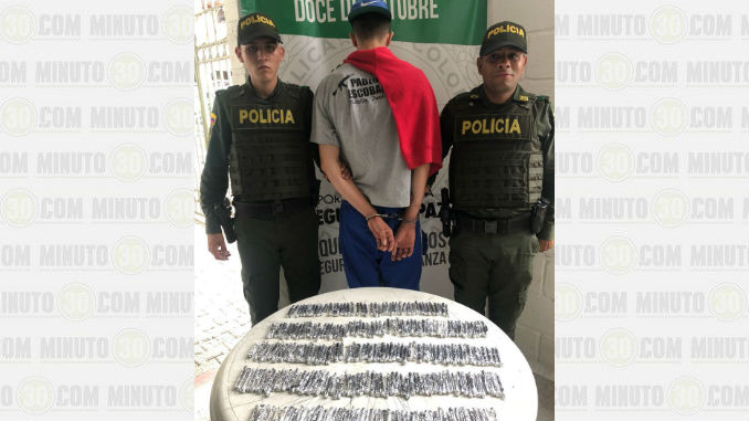 Con cientos de cigarrillos de marihuana lo cogieron en el Doce de Octubre 2 marihuana