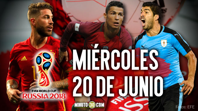 España, Portugal y Uruguay regresan a escena este miércoles