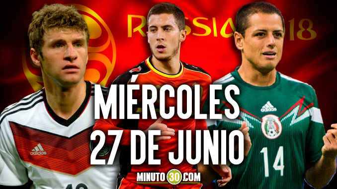 México, Alemania y Brasil, a certificar clasificación a octavos en el Mundial