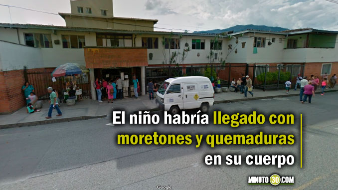 caso de maltrato contra niño de ocho meses en Caldas