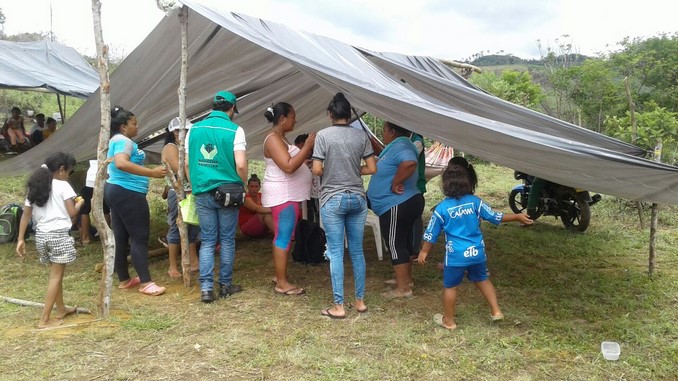 FOTOS Y AUDIO: Con Unidades Móviles, Icbf atiende a niños y familias evacuados por la crisis en Hidroituango