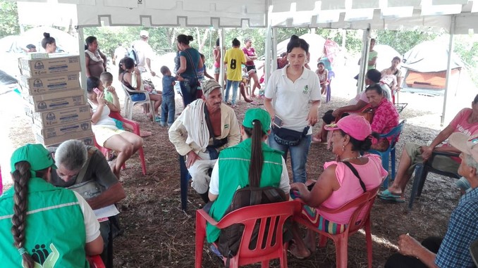 Con Unidades Móviles, Icbf atiende a niños y familias evacuados por la crisis en Hidroituango