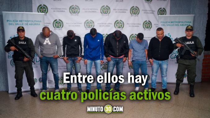 VIDEO: Capturados "Los Magníficos", banda de secuestradores 1 policias-activos