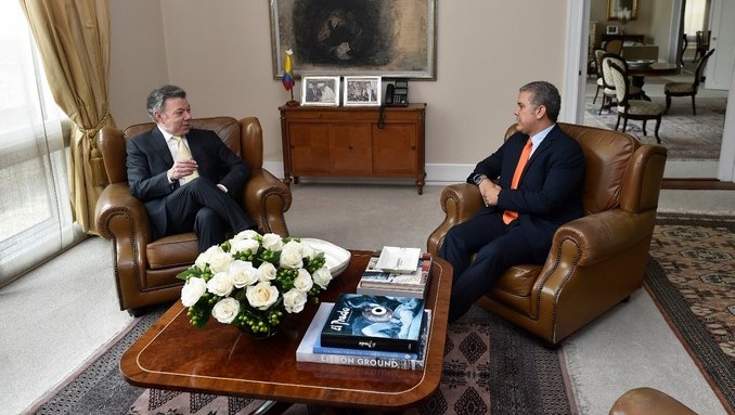 Reunión Santos Duque, empalme