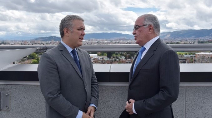 Reunión Iván Duque y contralor