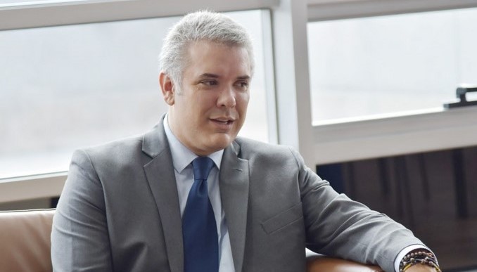 Reunión Iván Duque y contralor