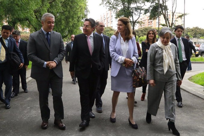 Iván Duque y fiscal Néstor Humberto Martínez sostuvieron una reunión